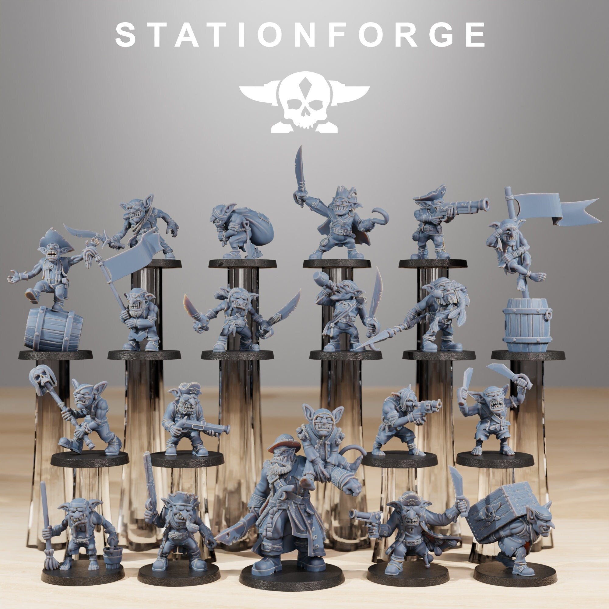 Pirate Gobs - StationForge - Sigmarite Boutique