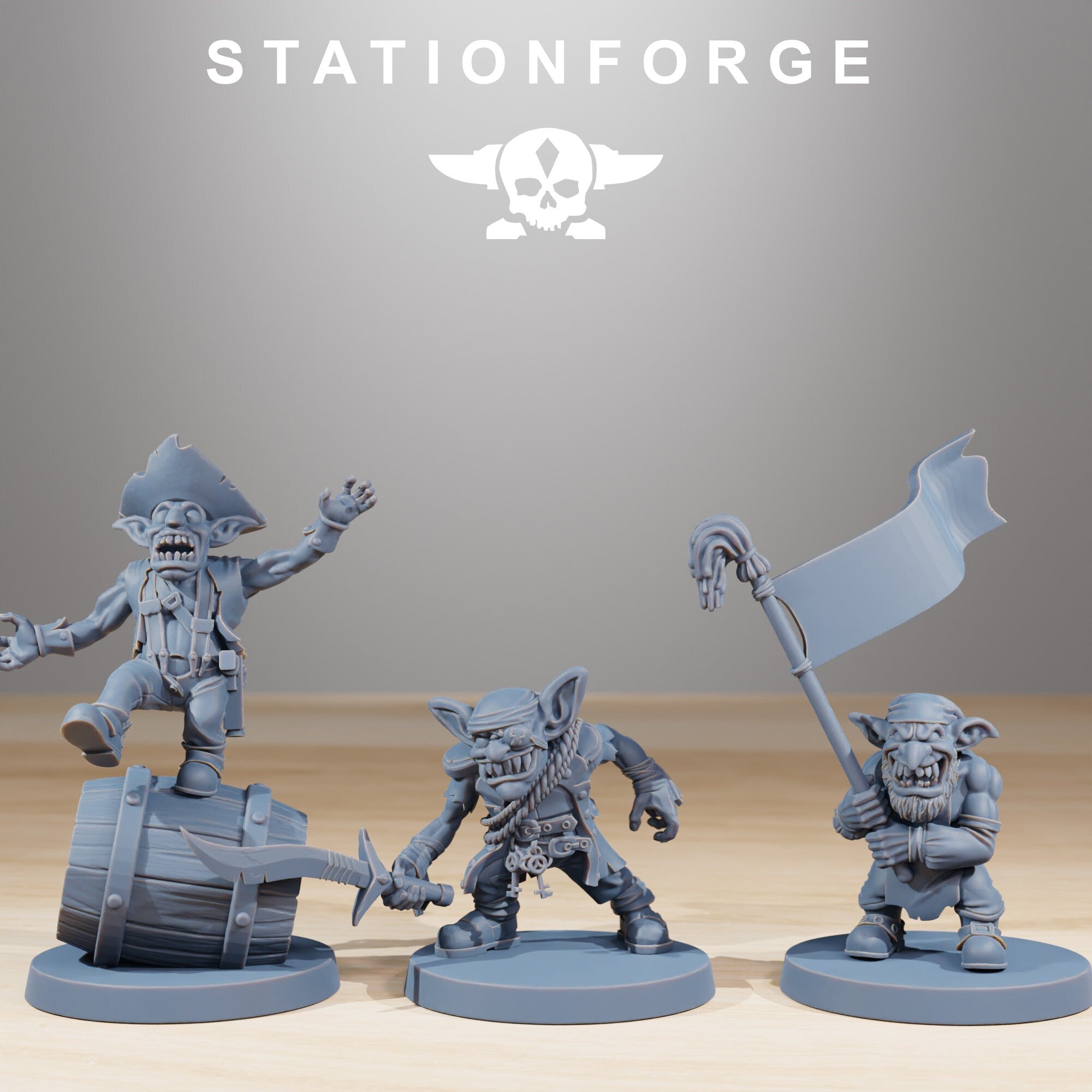 Pirate Gobs - StationForge - Sigmarite Boutique