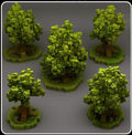 Pixel Trees - Fantastic Plants and Rocks - Print Your Monsters - Sigmarite Boutique
