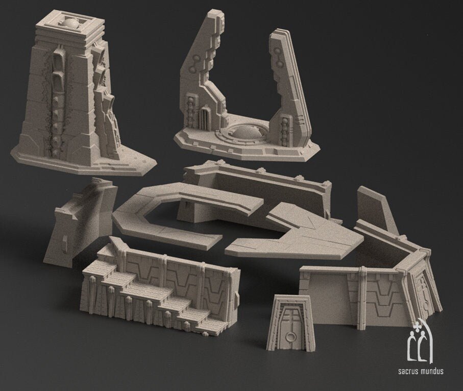 Platform - Davonis the Ancient Burial Site - Sacrus Mundus Designs - Sigmarite Boutique