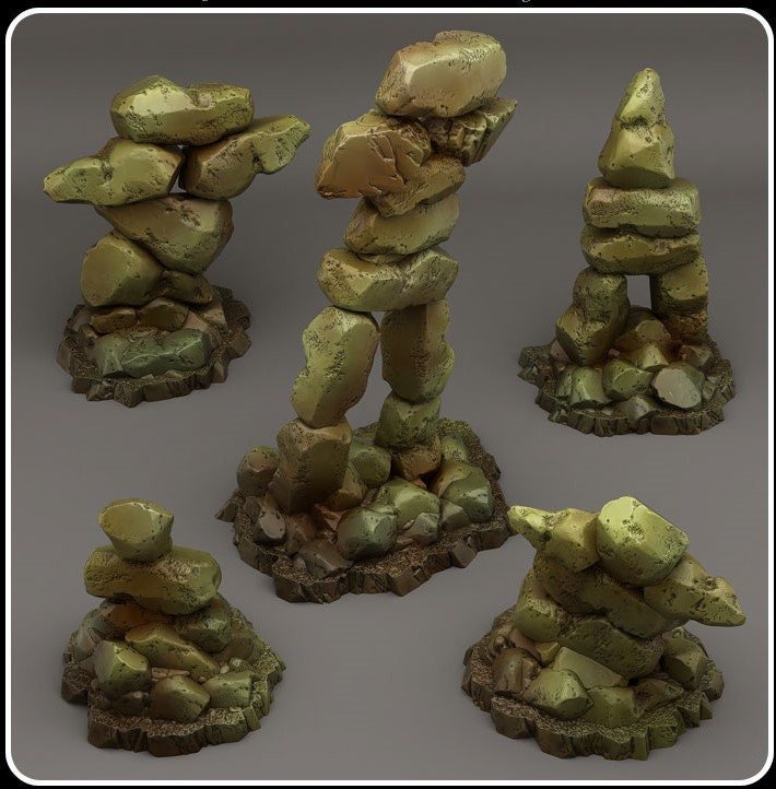 Primal Inuk Shuk - Fantastic Plants and Rocks - Print Your Monsters - Sigmarite Boutique