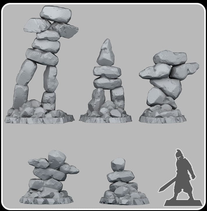 Primal Inuk Shuk - Fantastic Plants and Rocks - Print Your Monsters - Sigmarite Boutique