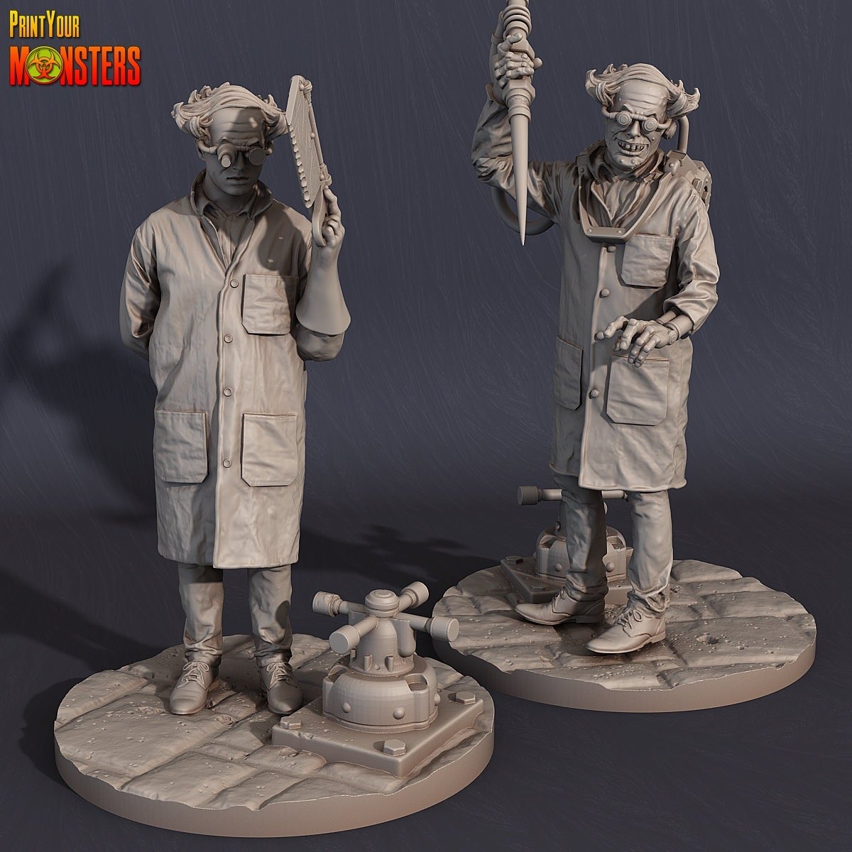 Print Your Monsters - Dr. Richlers Horrifying Laboratory - Sigmarite Boutique