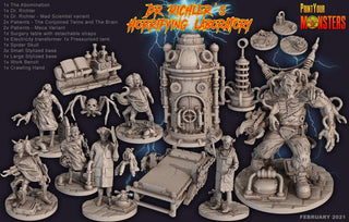Print Your Monsters - Dr. Richlers Horrifying Laboratory - Sigmarite Boutique
