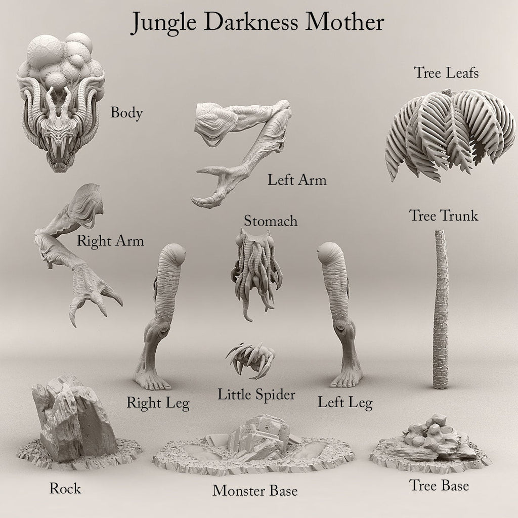 Print Your Monsters - Jungle Monsters and Terrain - Sigmarite Boutique