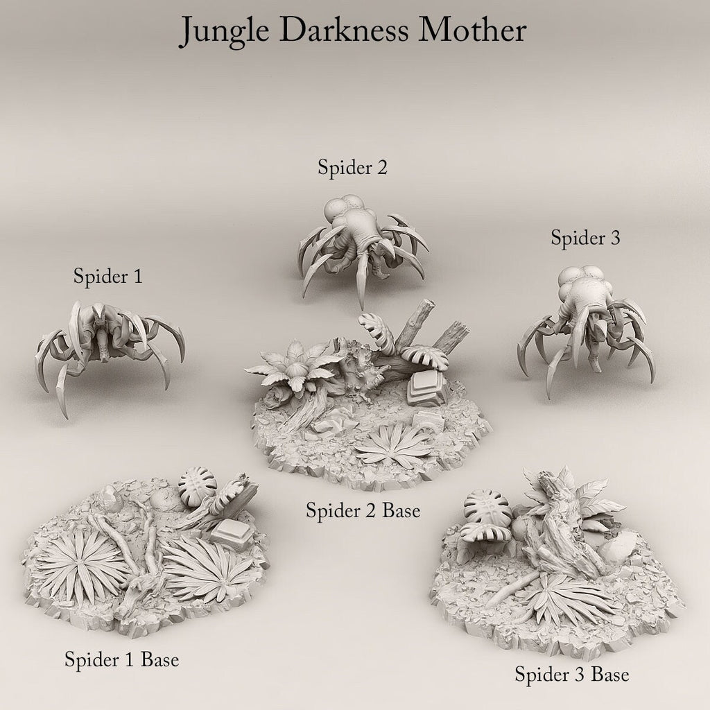 Print Your Monsters - Jungle Monsters and Terrain - Sigmarite Boutique