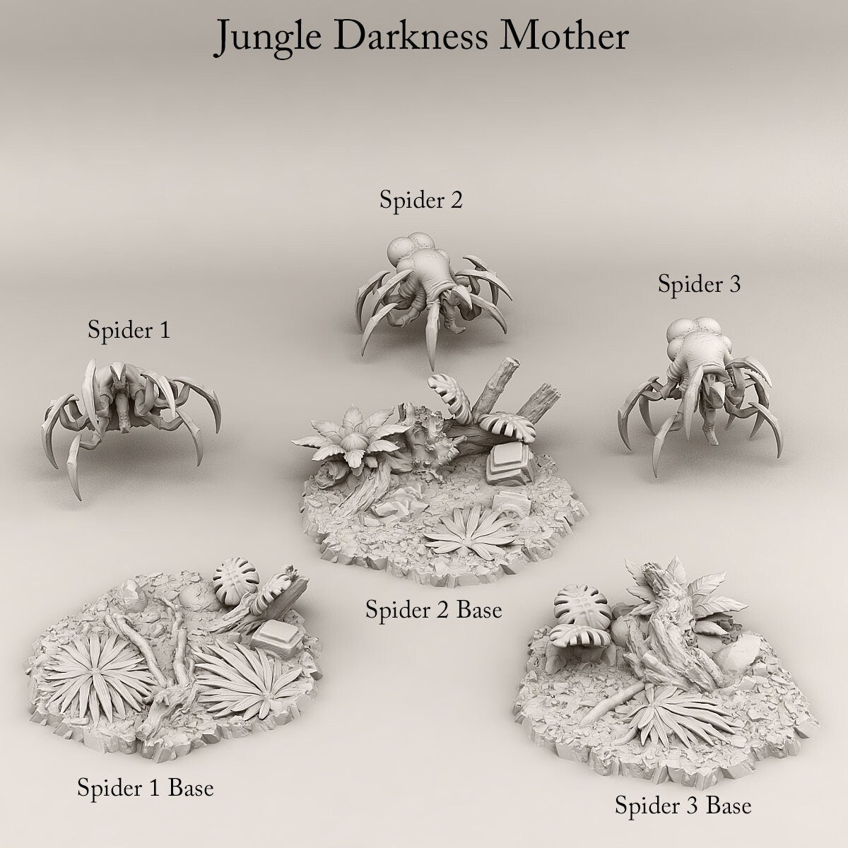 Print Your Monsters - Jungle Monsters and Terrain - Sigmarite Boutique