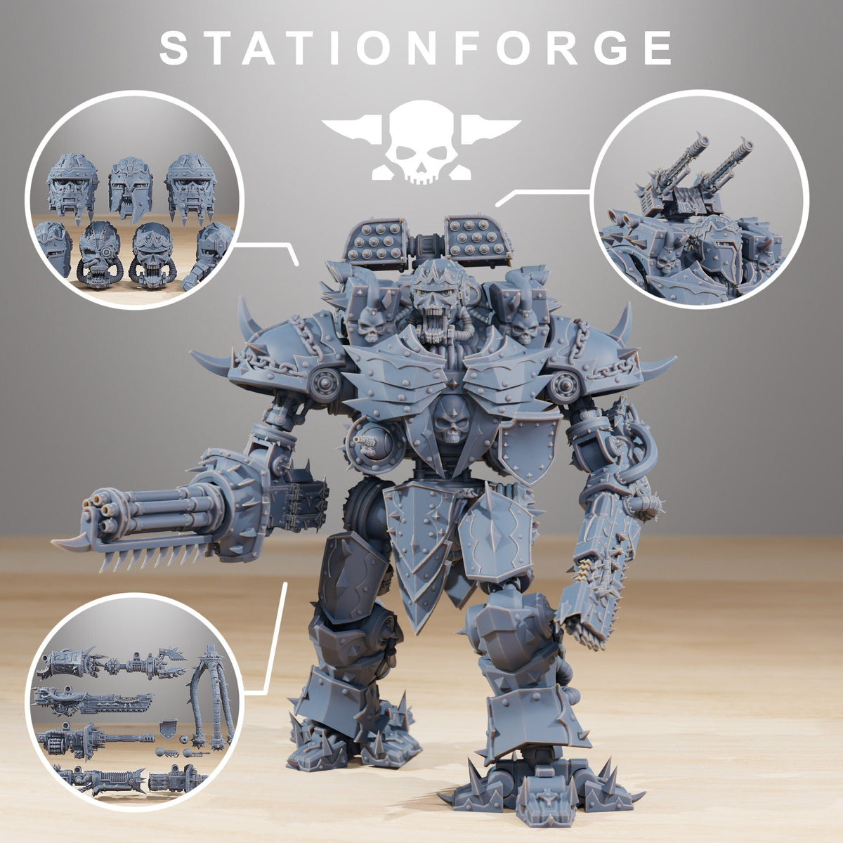 Pythonicus Defender Mk 2 - StationForge - Sigmarite Boutique