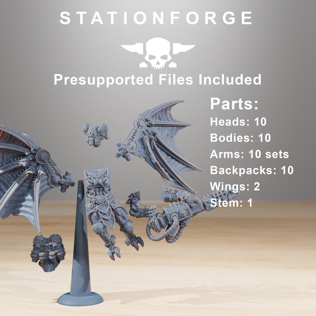 Pythonicus Flyers - StationForge - Sigmarite Boutique