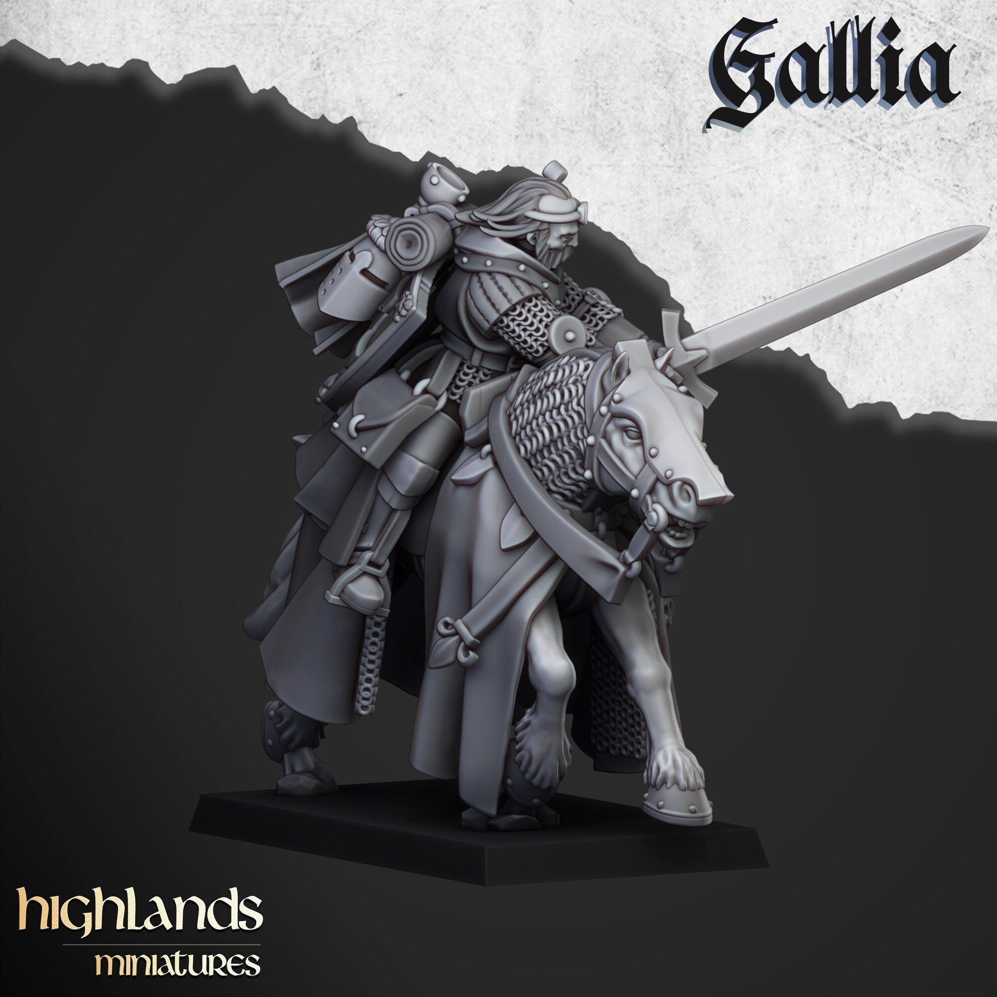 Questing Knights - Gallia - Highlands Miniatures - Sigmarite Boutique