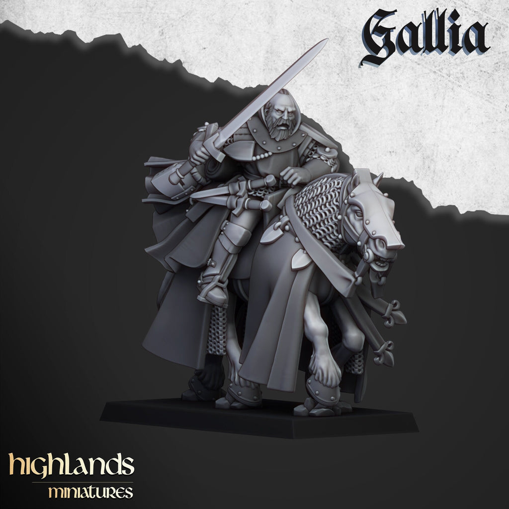 Questing Knights - Gallia - Highlands Miniatures - Sigmarite Boutique