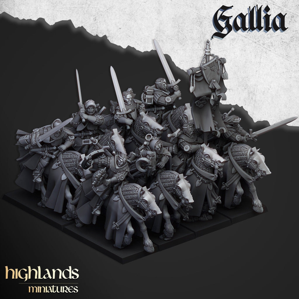 Questing Knights - Gallia - Highlands Miniatures - Sigmarite Boutique