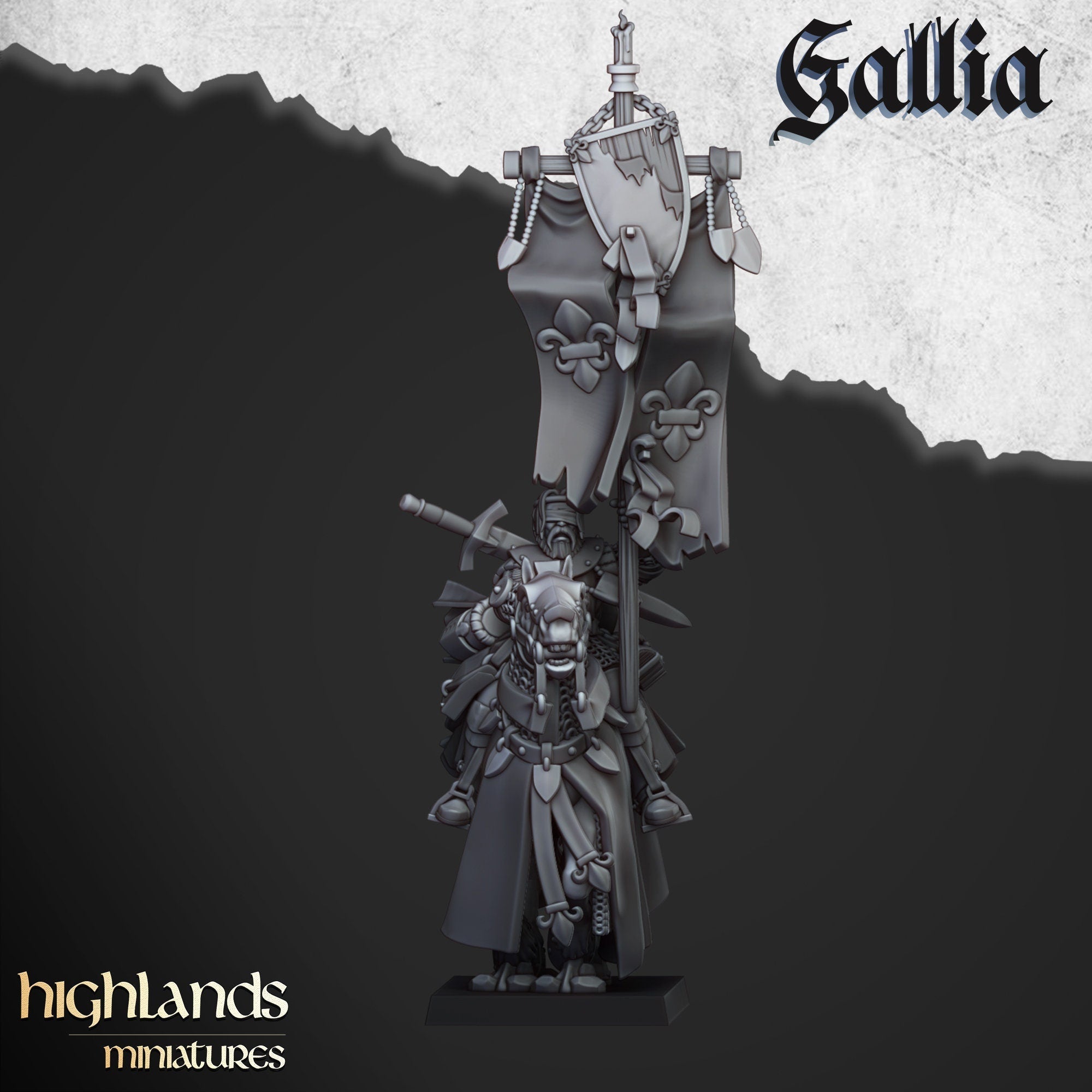 Questing Knights - Gallia - Highlands Miniatures - Sigmarite Boutique