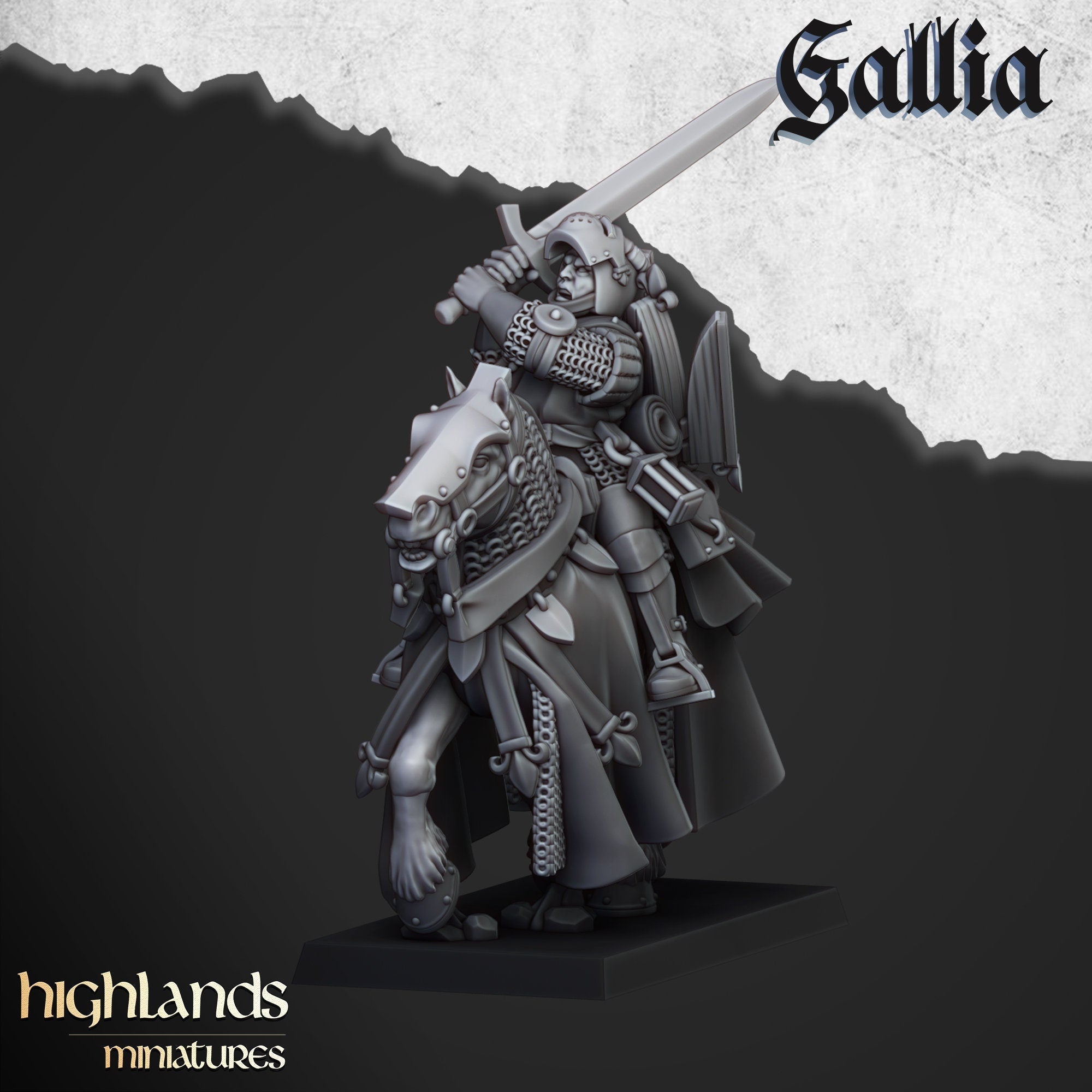 Questing Knights - Gallia - Highlands Miniatures - Sigmarite Boutique