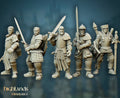 Questing Knights on Foot - Highlands Miniatures - Sigmarite Boutique