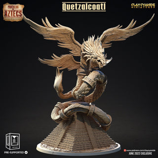 Quetzalcoatl - Pantheon of the Aztecs - Clay Cyanide - Sigmarite Boutique