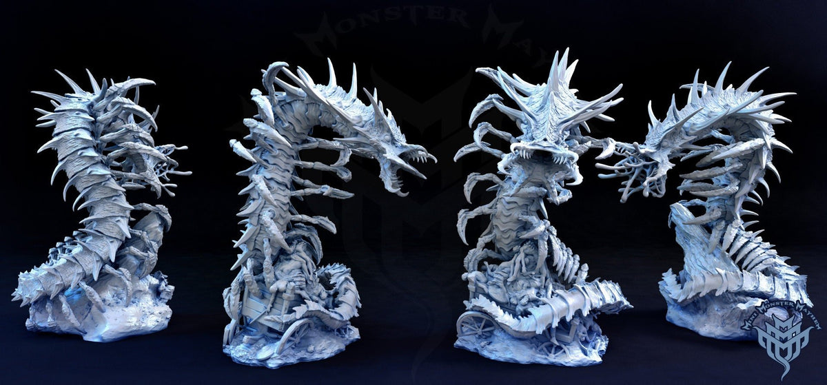 Remorhaz - Glacial Depths - Mini Monster Mayhem - Sigmarite Boutique