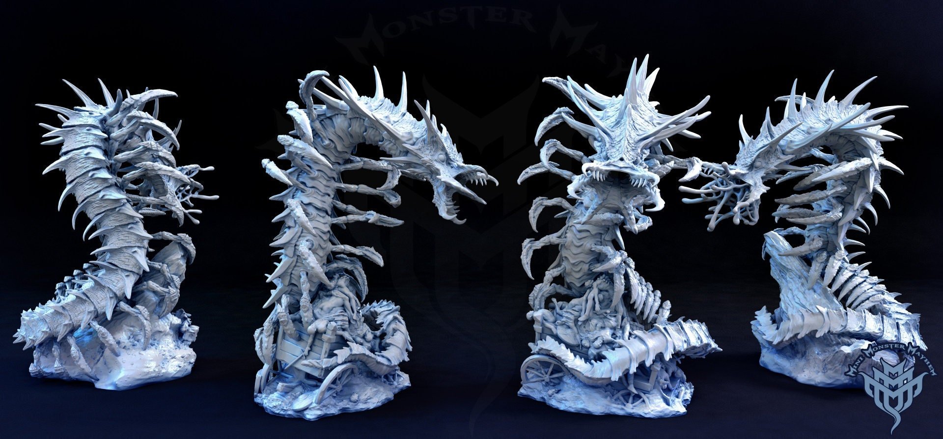 Remorhaz - Glacial Depths - Mini Monster Mayhem - Sigmarite Boutique