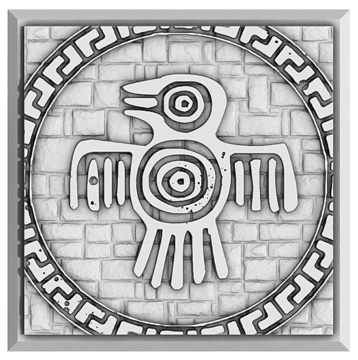 Resin Bases - Aztec - Square - Sigmarite Boutique