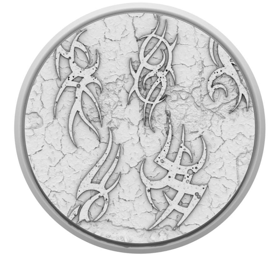 Resin Bases - Dark Elves - Round - Sigmarite Boutique