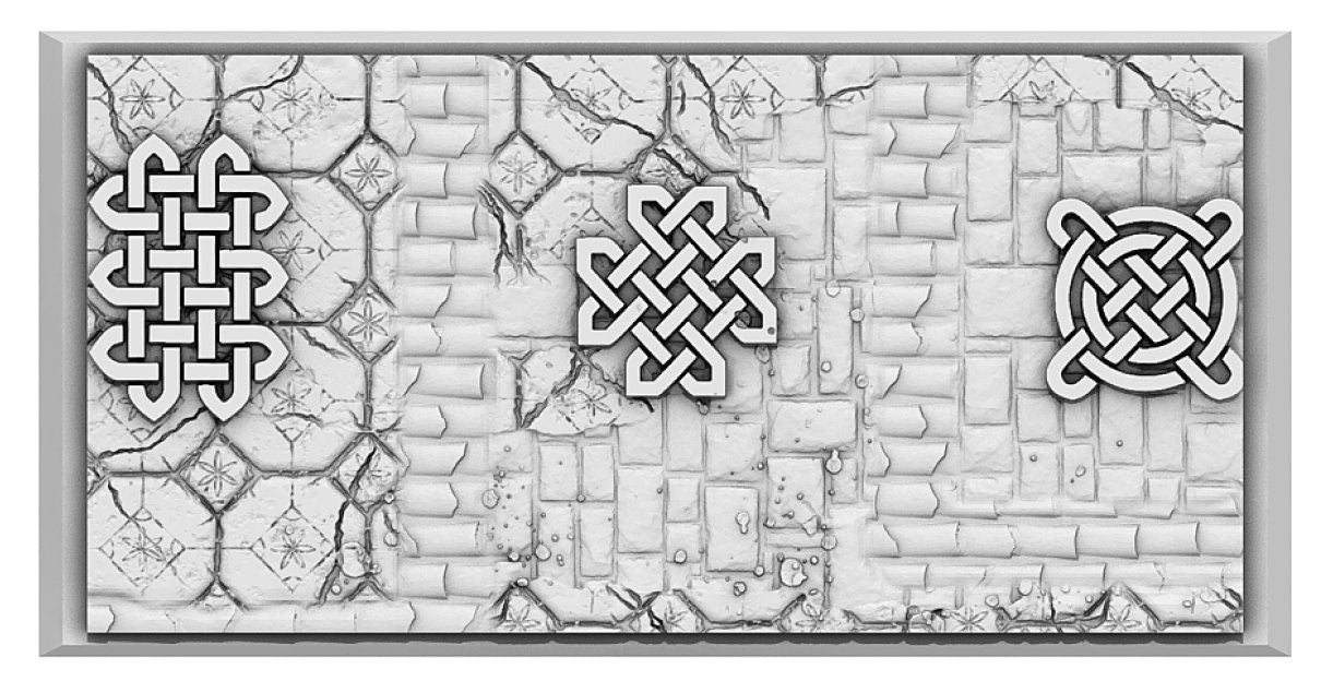 Resin Bases - Dwarf - Square - Sigmarite Boutique