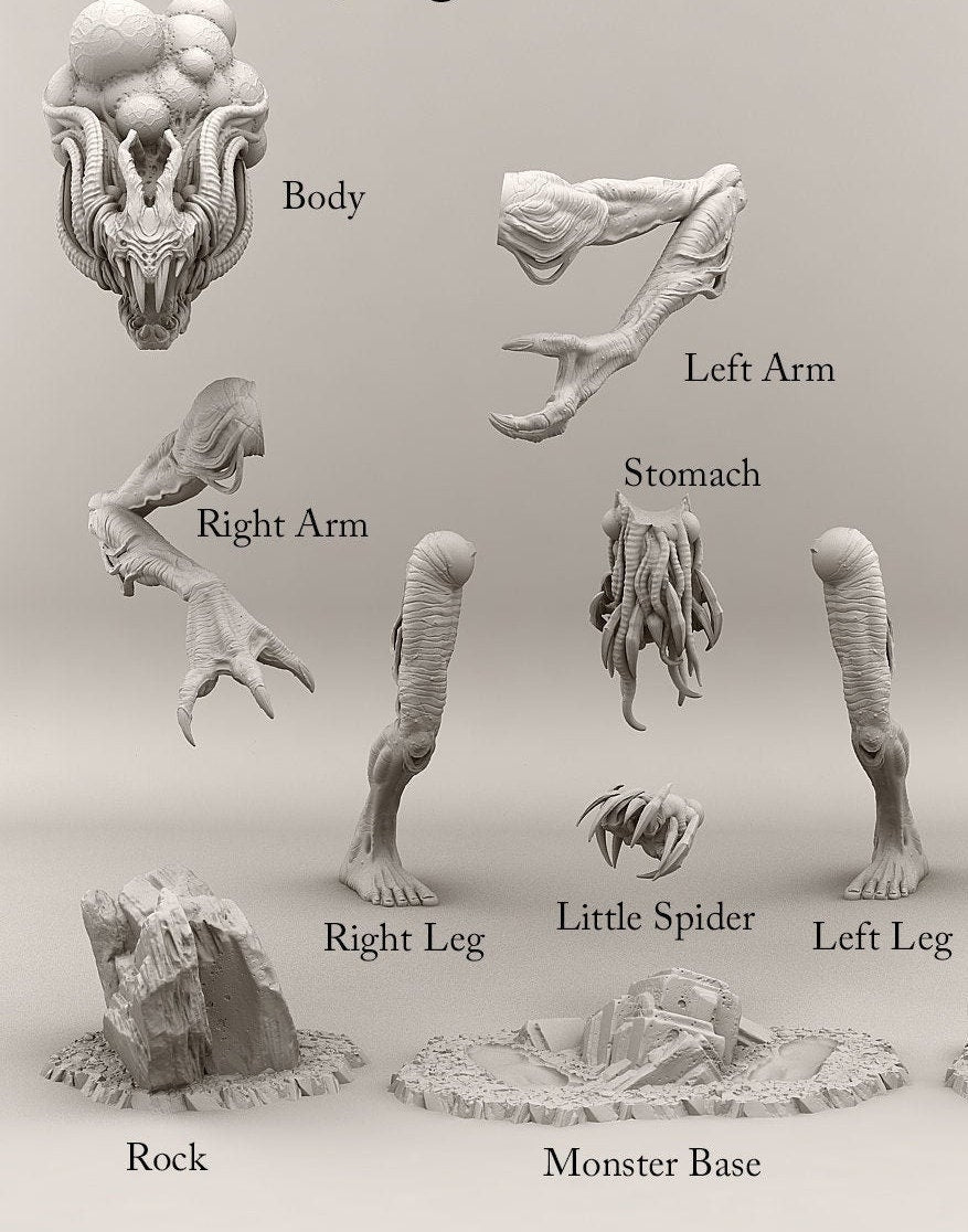 Resin Monster - Jungle Darkness Mother - Sigmarite Boutique