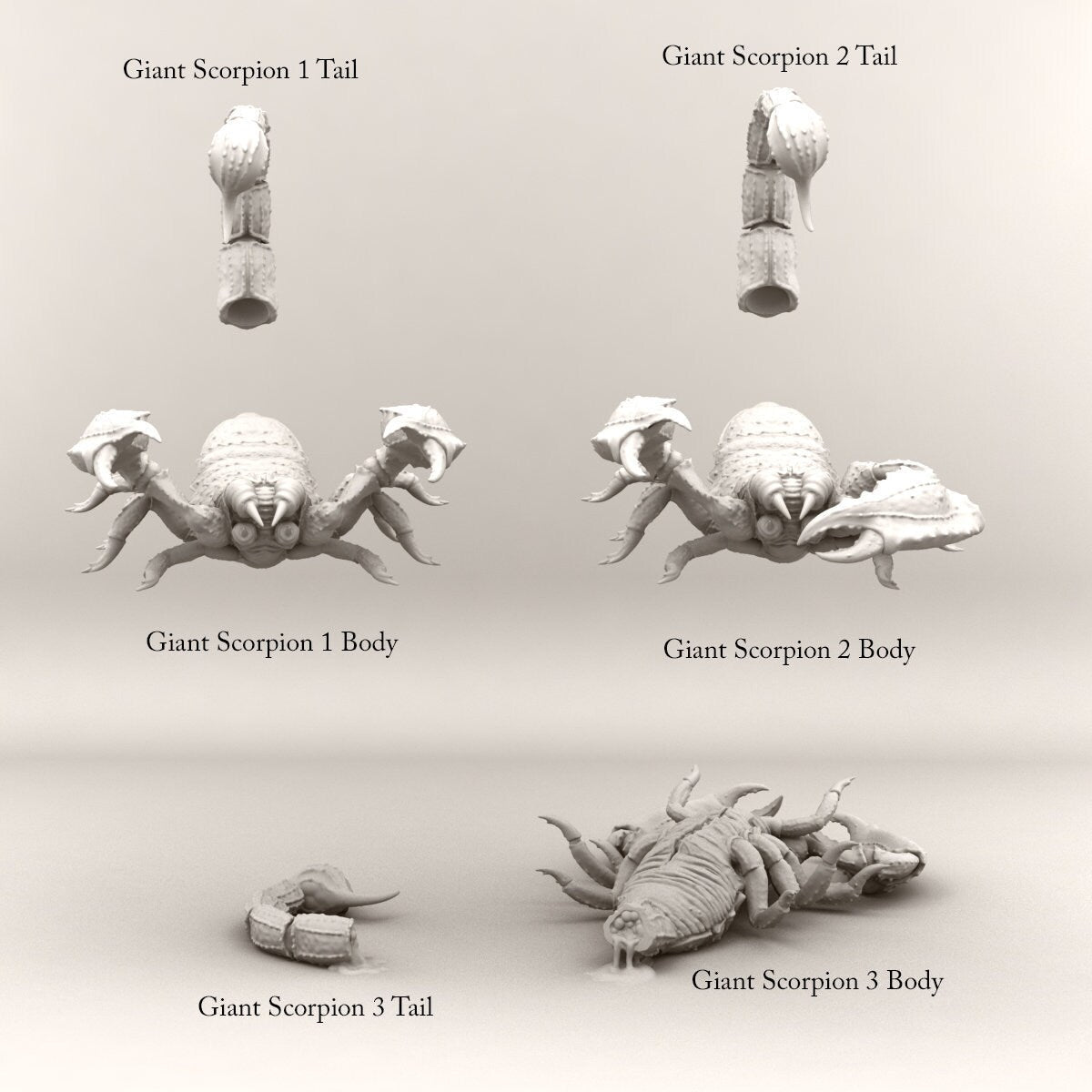 Resin Monsters - Giant Scorpions - Sigmarite Boutique