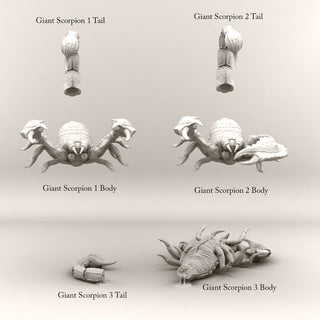 Resin Monsters - Giant Scorpions - Sigmarite Boutique