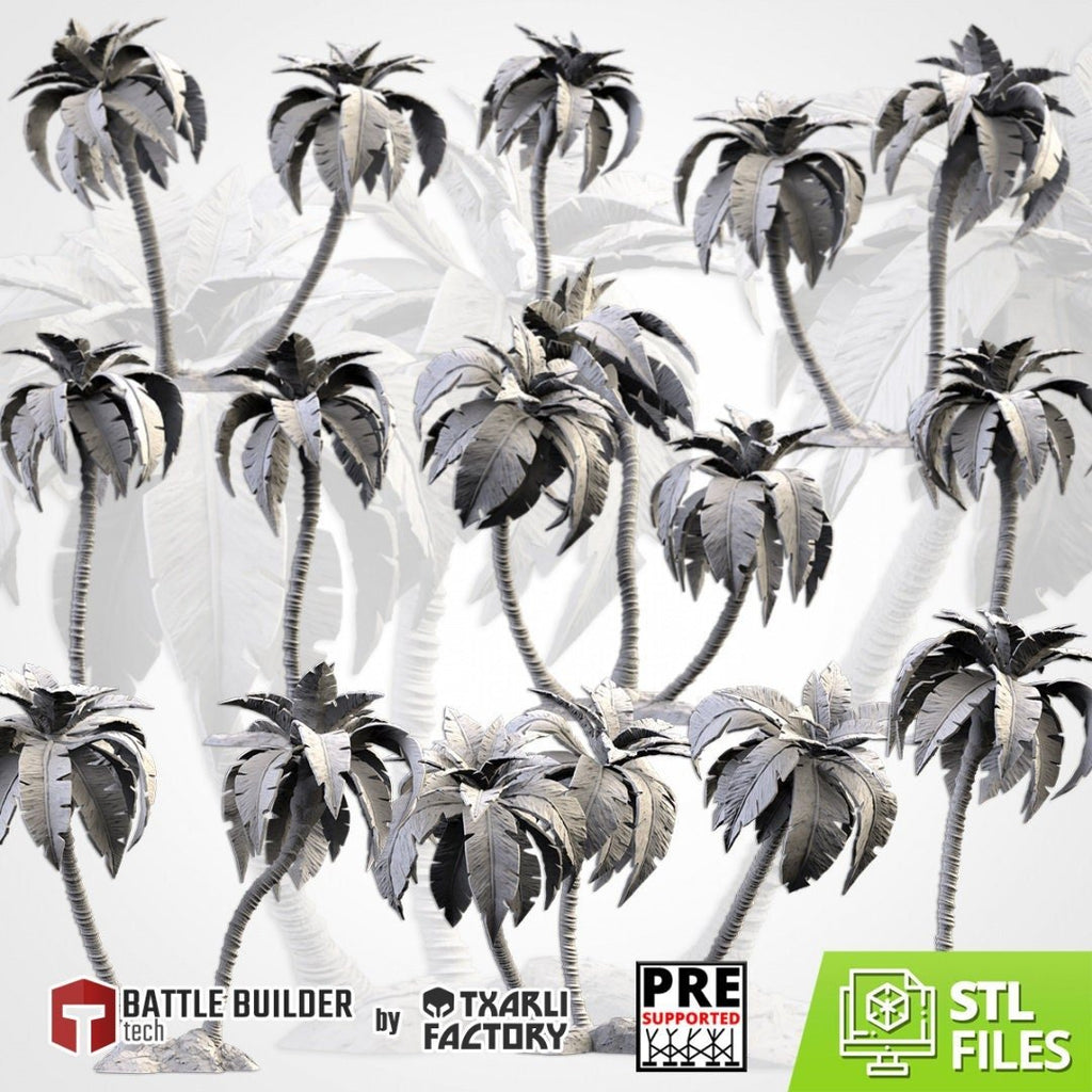 Resin Palm Trees - Txarli Factory - Sigmarite Boutique
