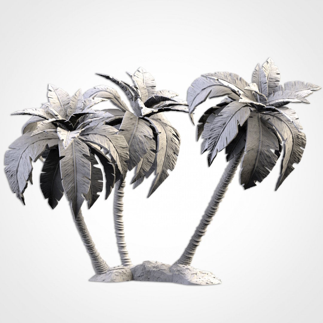 Resin Palm Trees - Txarli Factory - Sigmarite Boutique