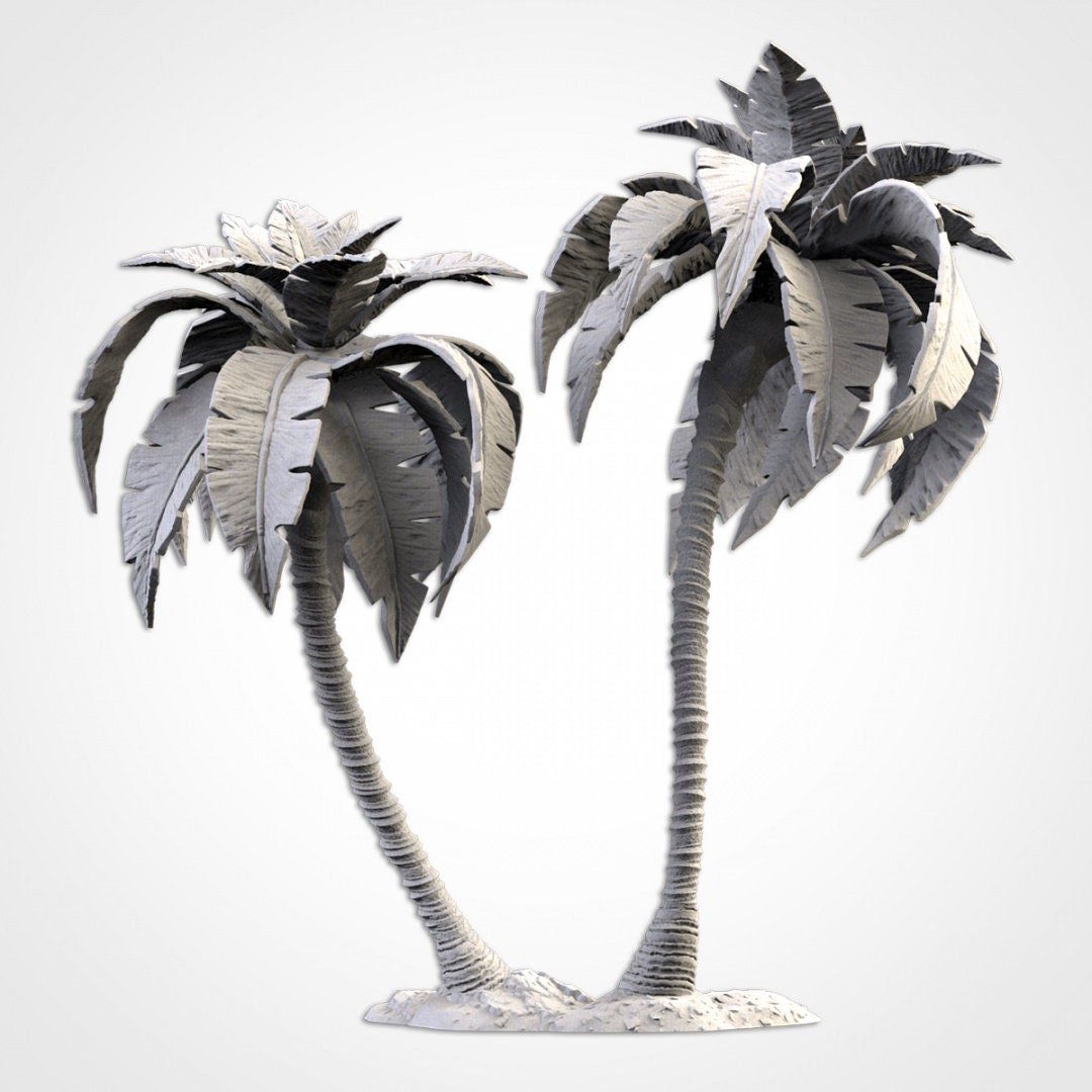 Resin Palm Trees - Txarli Factory - Sigmarite Boutique