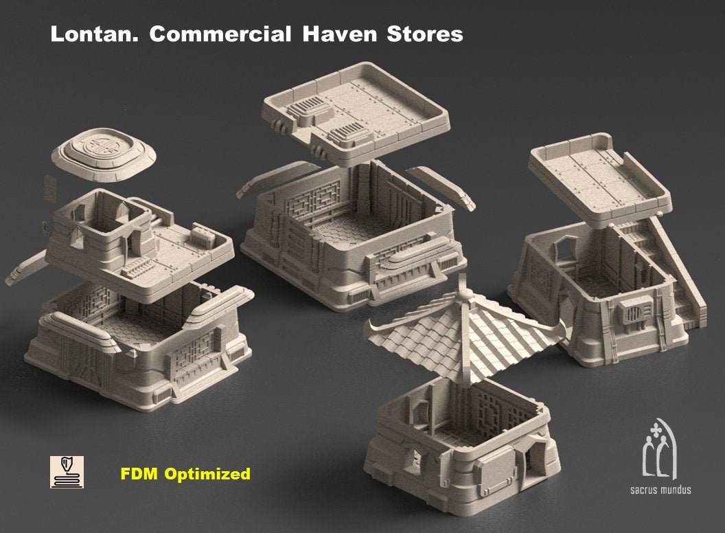 Retail Stores - Lontan, the Commercial Haven - Sacrus Mundus Designs - Sigmarite Boutique