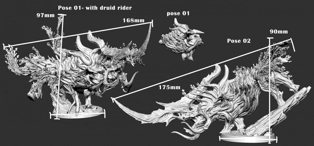 Rhinox - Nature's Grasp - Mini Monster Mayhem - Sigmarite Boutique