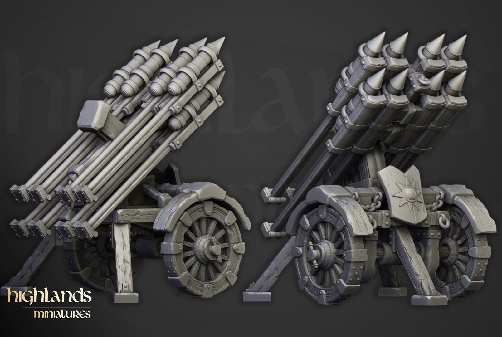 Rocket Launcher - Highlands Miniatures - Sigmarite Boutique