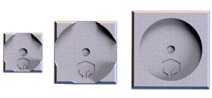 Round to Square Base Adaptors - Txarli Factory Designs - Sigmarite Boutique