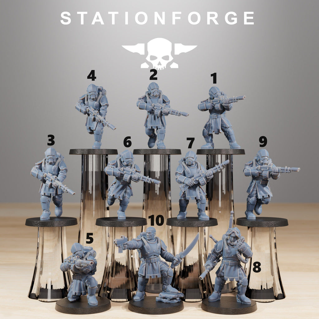 Royal Guard Infantry - StationForge - Sigmarite Boutique