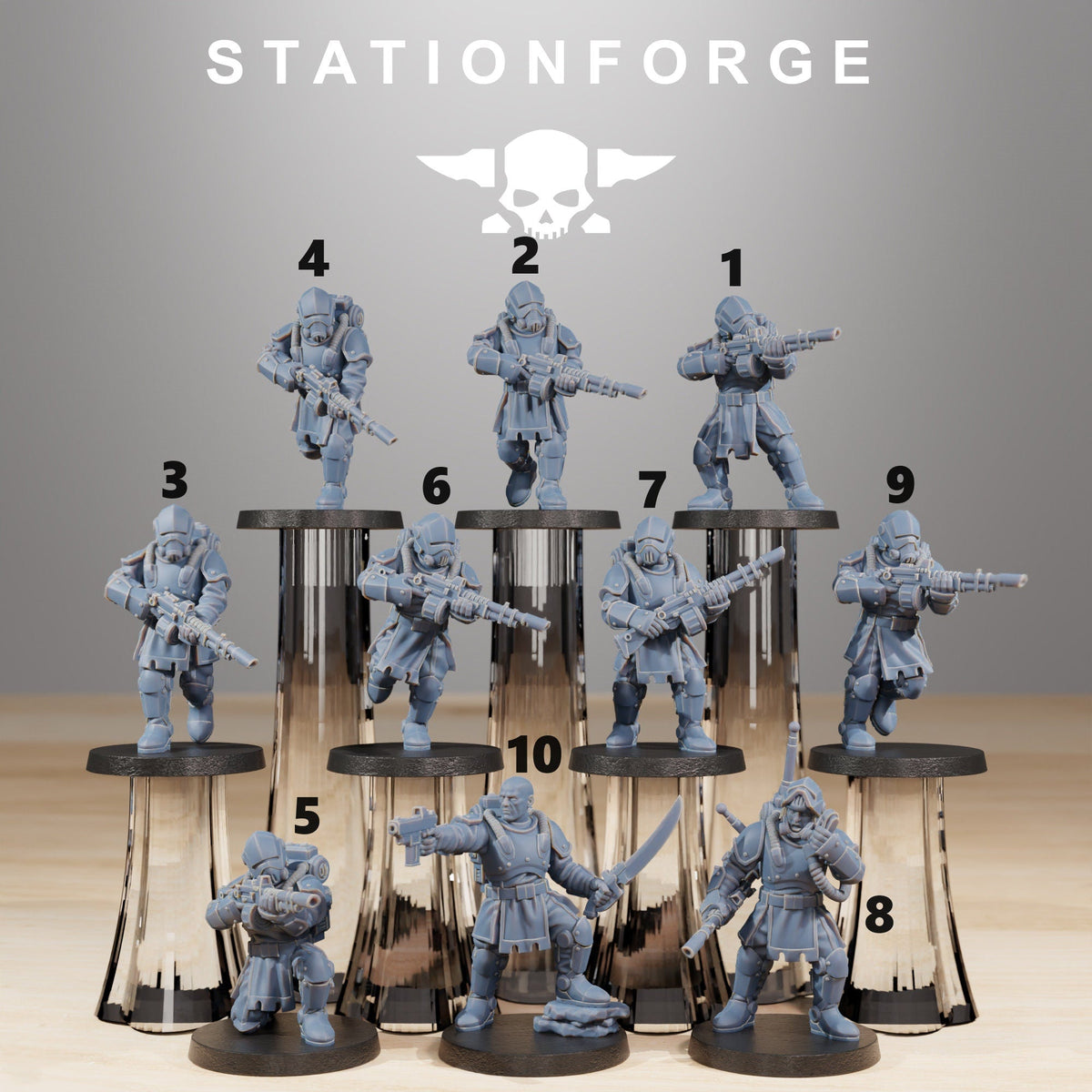 Royal Guard Infantry - StationForge - Sigmarite Boutique