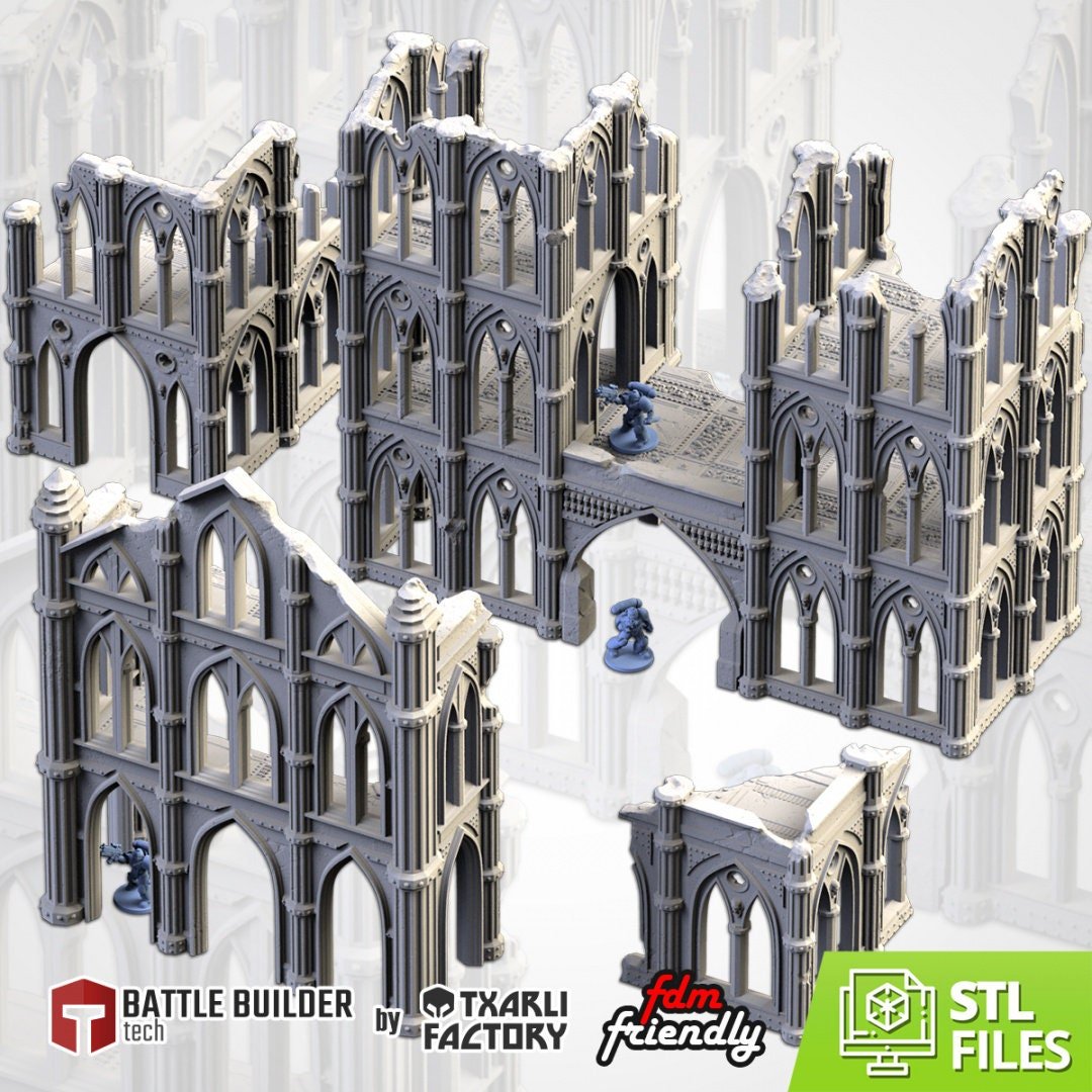 Ruined Cathedrals Series 2 - Txarli Factory - Sigmarite Boutique
