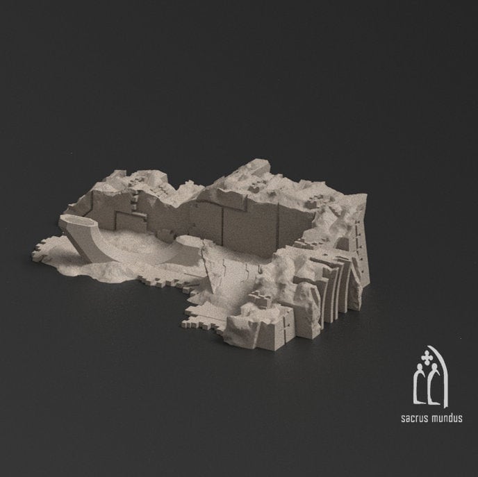 Ruins A - Davonis the Ancient Burial Site - Sacrus Mundus Designs - Sigmarite Boutique