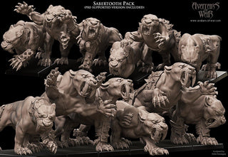 Sabretooth Pack - Avatars of War - Sigmarite Boutique