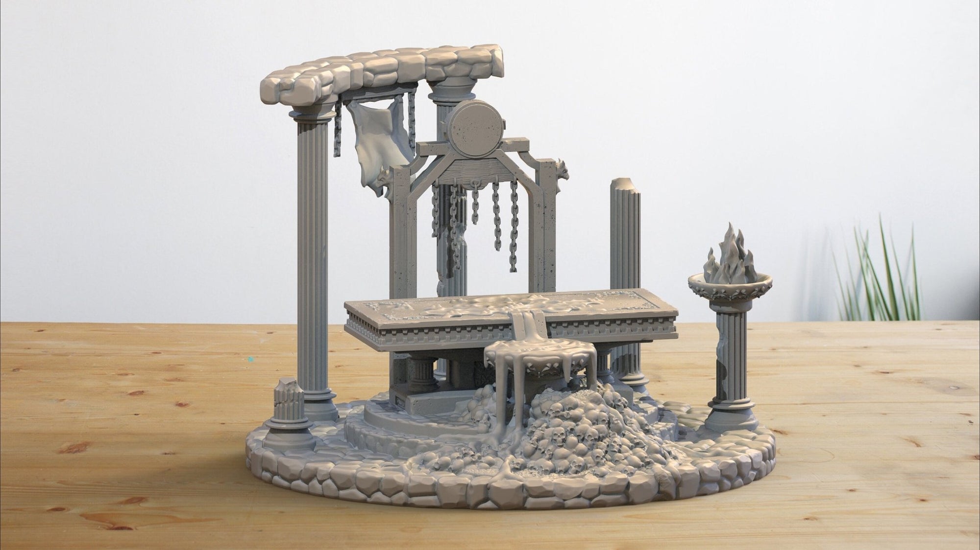 Sacrificial Altar - Wrath of God - Clay Cyanide - Sigmarite Boutique