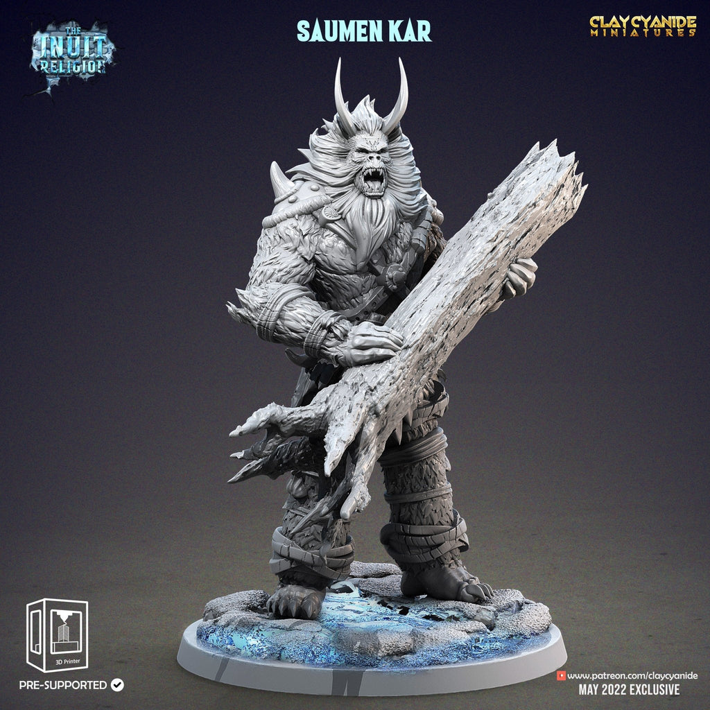Saumen Kar - Inuit Religion - Clay Cyanide - Sigmarite Boutique