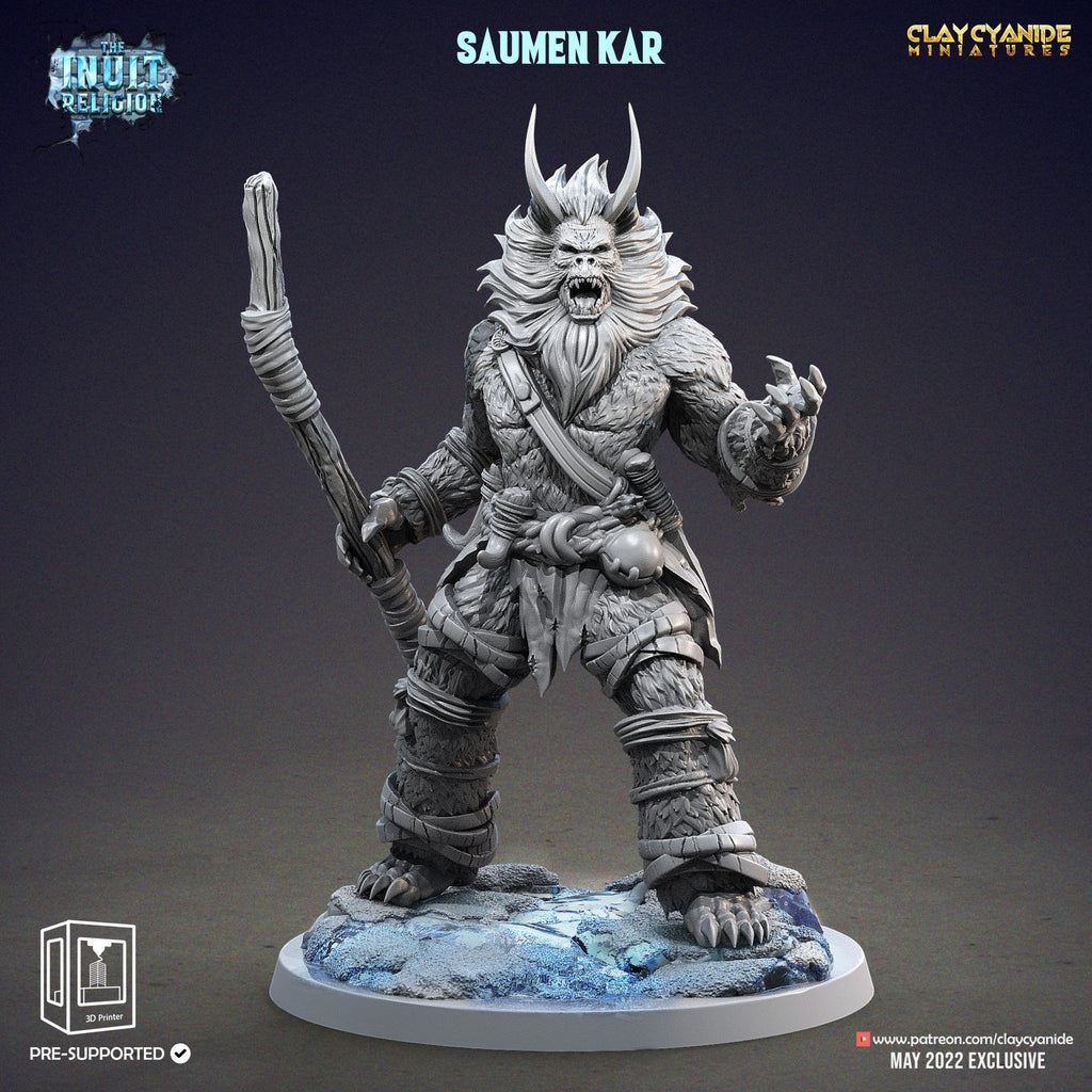Saumen Kar - Inuit Religion - Clay Cyanide - Sigmarite Boutique