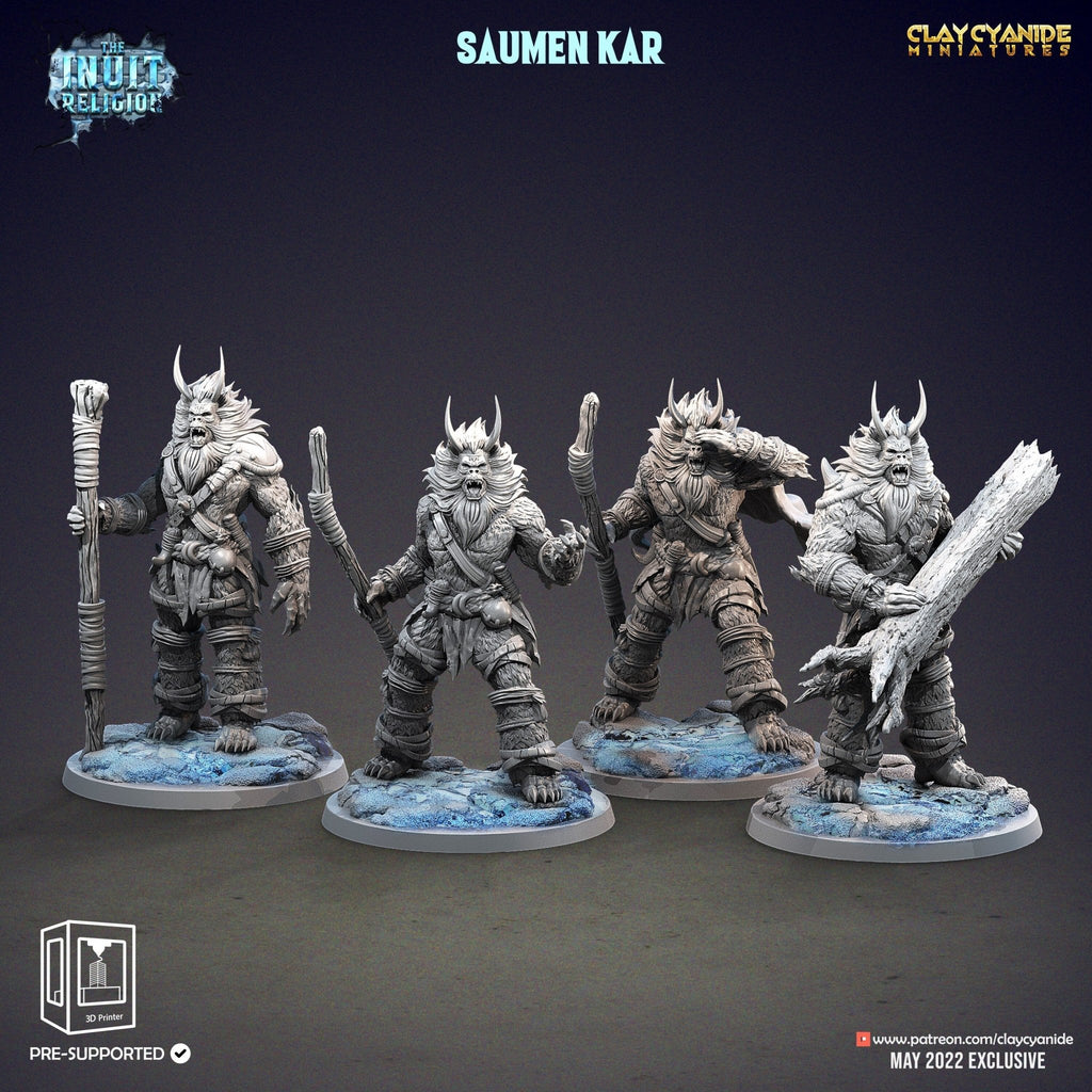 Saumen Kar - Inuit Religion - Clay Cyanide - Sigmarite Boutique