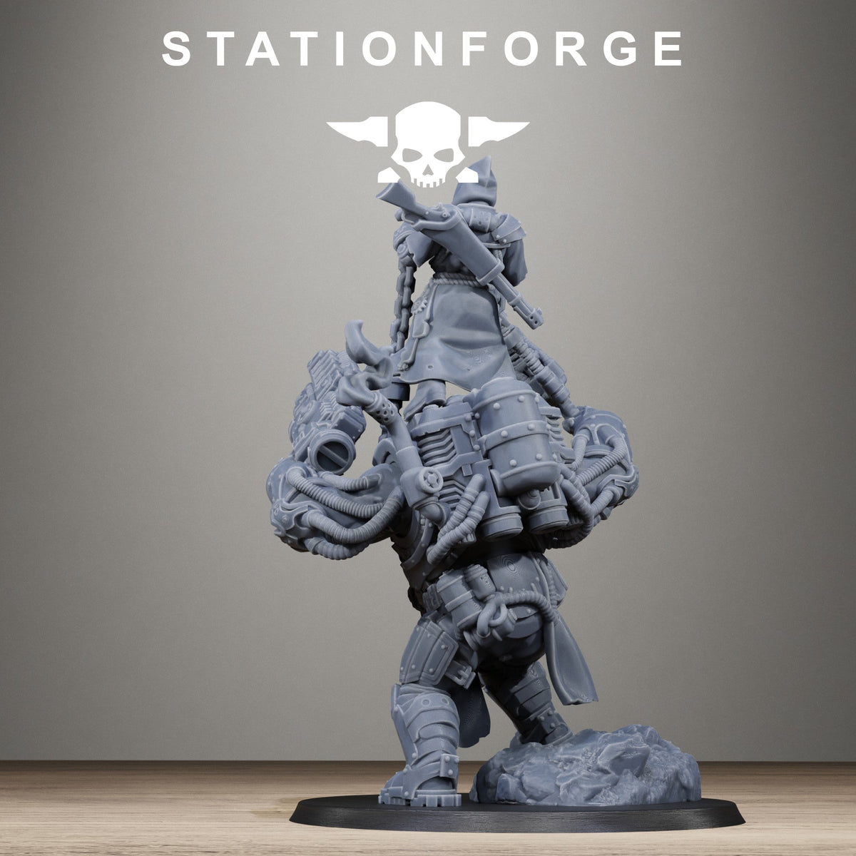 Scavenger Beast Controllers - Sci-Fi Resin Miniatures - StationForge - Sigmarite Boutique
