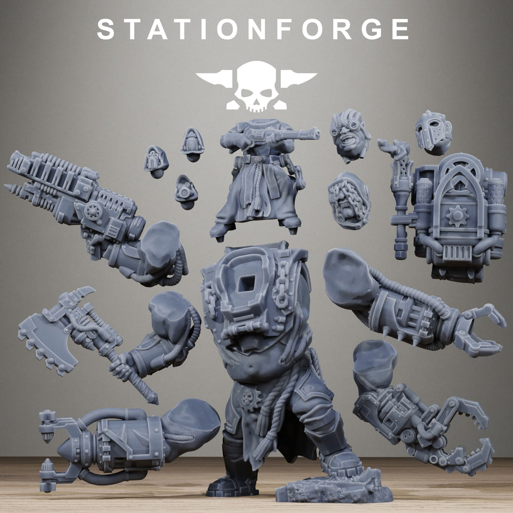 Scavenger Beast Controllers - Sci-Fi Resin Miniatures - StationForge - Sigmarite Boutique