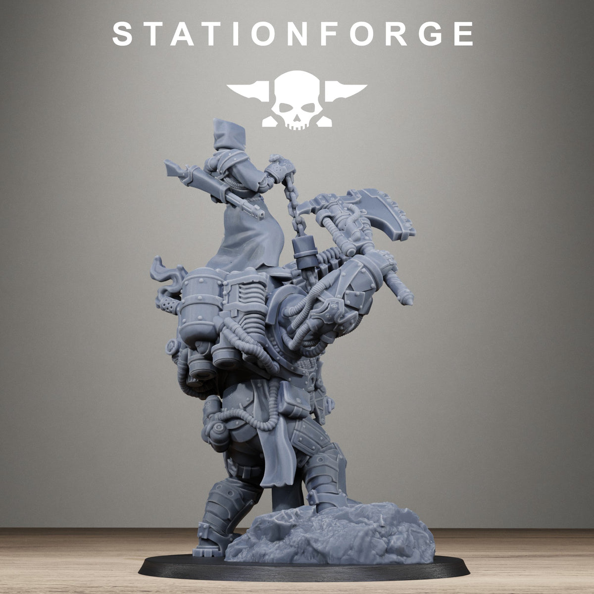 Scavenger Beast Controllers - Sci-Fi Resin Miniatures - StationForge - Sigmarite Boutique