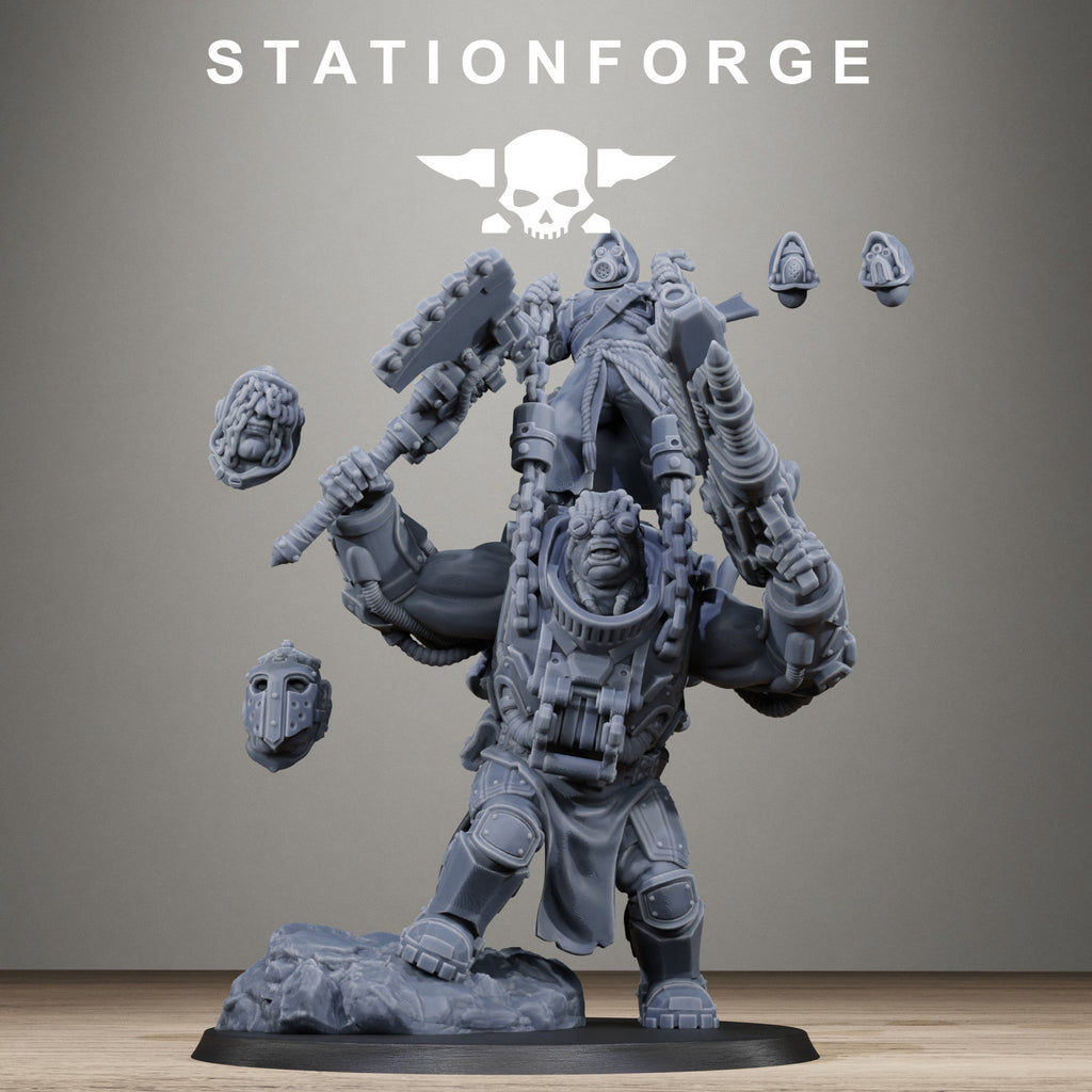 Scavenger Beast Controllers - Sci-Fi Resin Miniatures - StationForge - Sigmarite Boutique