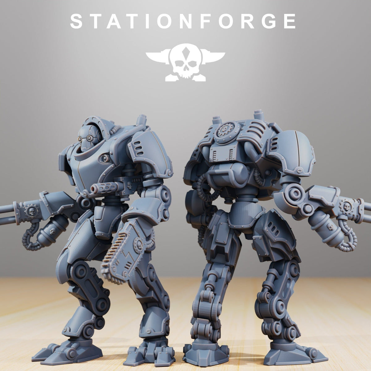Scavenger Bracers - StationForge - Sigmarite Boutique