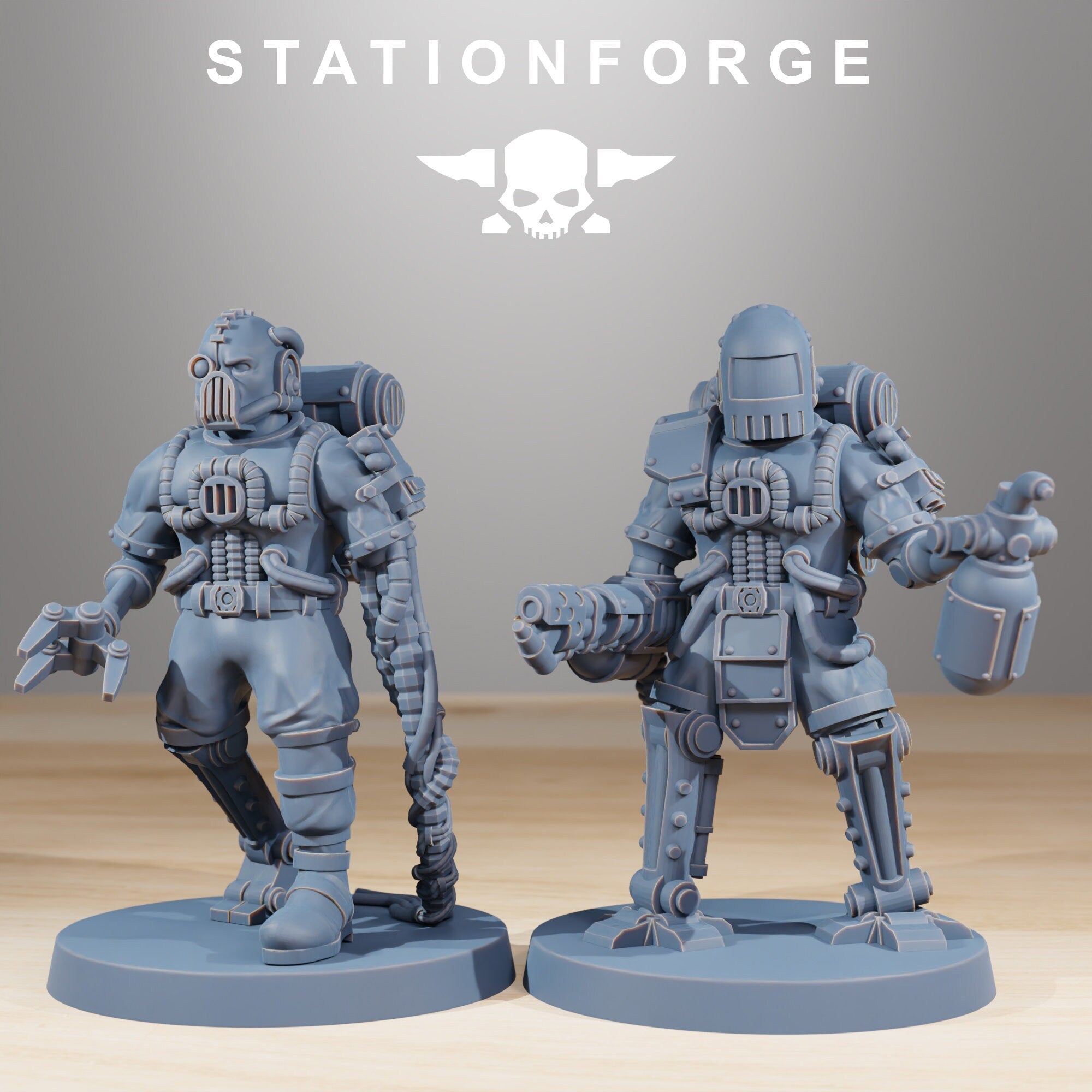 Scavenger Cyborgs - StationForge - Sigmarite Boutique